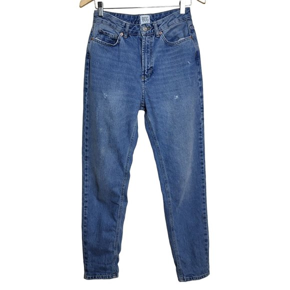 BDG Urban Outfitters High Rise Mom Blue Jeans Size 26 - Picture 1 of 7
